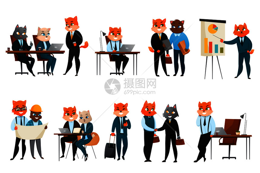 老板执行商务猫拟人化商人漫画人物公司办公室卡通图标网络漫画构图矢量插图商业猫卡通图标插画图片下载 正版图片 摄图网 老板执行商务猫拟人化商人漫画人物公司办公室卡通图标网络漫画构图矢量插图商业猫卡通图标插画图片下载 正版图片 摄图网