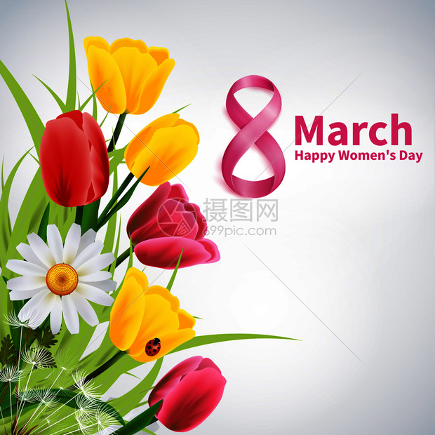 三月八日快乐女日现实背景与美丽的花瓢虫矢量插图3月8日现实背景插画图片下载 正版图片 摄图网 三月八日快乐女日现实背景与美丽的花瓢虫矢量插图3月8日现实背景插画图片下载 正版图片 摄图网