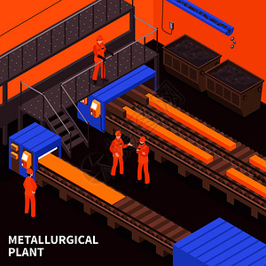 冶金工业工程等距的高清图片