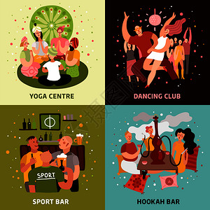 俱乐部的图标体育酒吧符号平孤立矢量插图俱乐部派图标图片