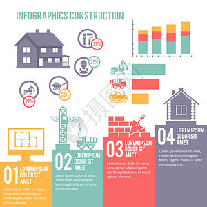 建筑工程建筑信息图元矢量图图片