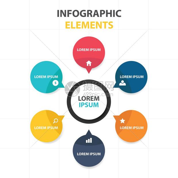 摄图网为您提供 插画 正版插花图片下载,该 插花图片 标题为 信息图表
