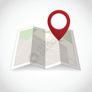 GPS定位矢量艺术图片