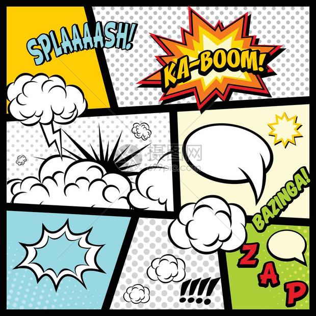 手绘漫画插画图片下载 正版图片 摄图网