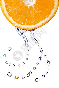 橙色淡水滴图片