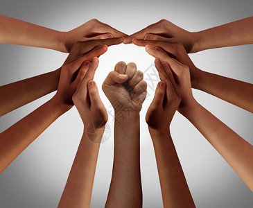 团结就是力量英文版背景