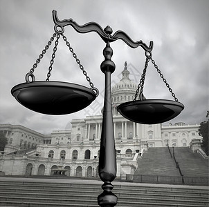 州政府立法和联邦律象征着作为具有司法规模的资本建设象征有3个插图要素图片
