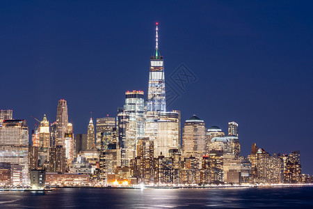 曼哈顿是世界上最大的金融区图片