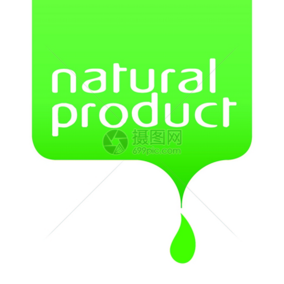 自然产品概念下降图片