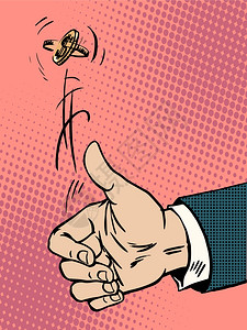 案例多手抛硬币案例lots手掷硬币复古波普艺术风格图片素材