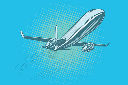 航班会员卡插画