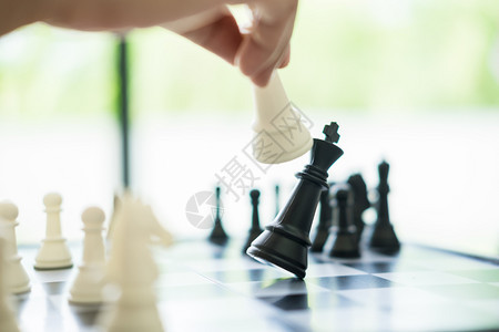 象棋游戏王的策略商业形成将被检查游戏结束图片