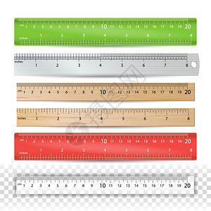塑料木制金属厘米和英寸大小文具图片