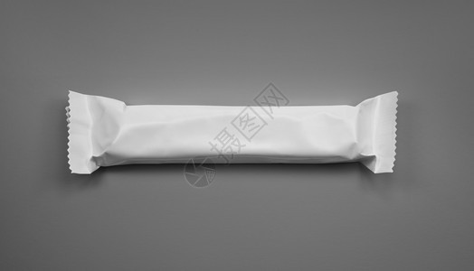 小吃的白色包装纯白色空白塑料零食包装背景图片
