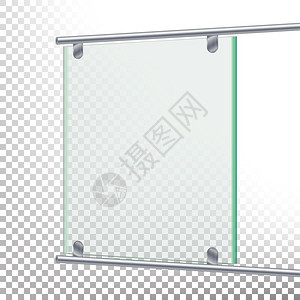 广告玻璃板矢量元素图片