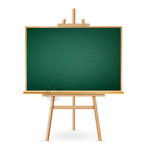 学校黑板木框经典的教育黑板图片