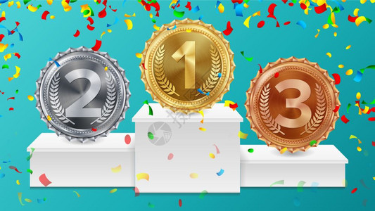 市值第一获奖者以金银铜奖的向量为首获奖者白胜讲台名列第一红丝带