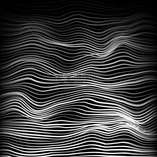 moire抽象纹理矢量现代抽象的创造背景