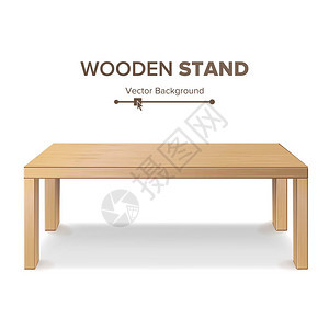 3d矢量木桌图片