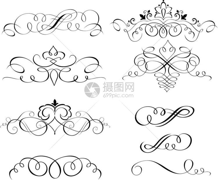 欧式花纹边框插画图片下载-正版图片302038721-摄图网
