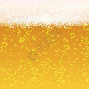 泡沫啤酒矢量元素图片