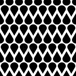 时光不老设计黑白雨滴矢量风格背景图案设计图片