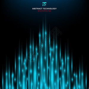 闪运动态数字矢量光线背景图片