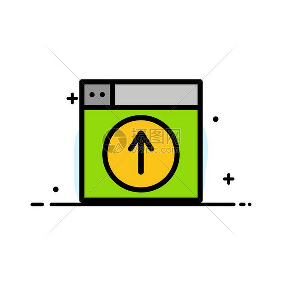 上传网络设计应用程序商务平板线图片