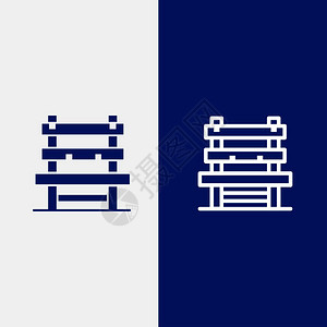 横线logo插画