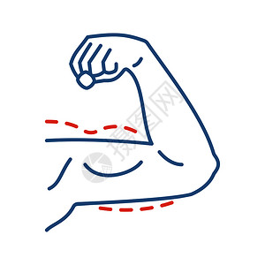 舒展手臂的外国美女插画