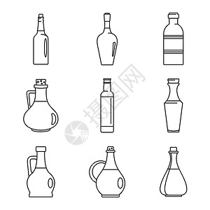 醋瓶简笔画图片