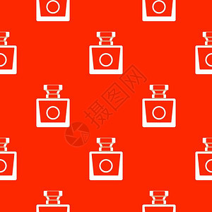 香水无缝红色无缝图案背景矢量设计元素图片