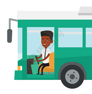 非洲公共汽车司机男驾驶员图片