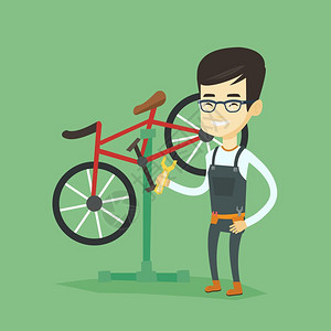 自行车安装图片