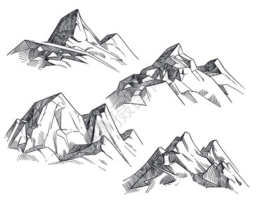 附属高峰插画