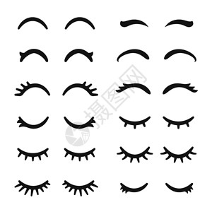 辣汤面漂亮女眼睫毛可爱的卡通睡梦女孩闭眼辣的卡通睡梦女孩闭眼辣的