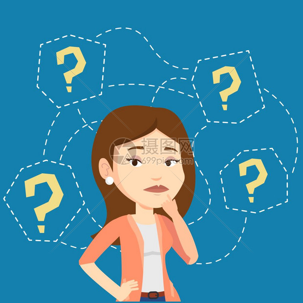 一位思考问题的商人