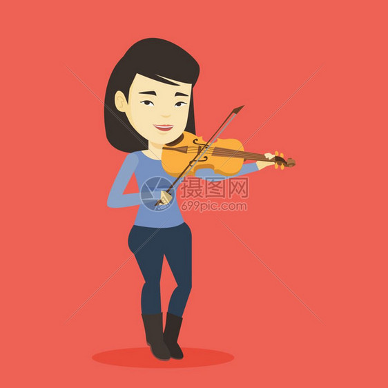 演奏小提琴的人图片