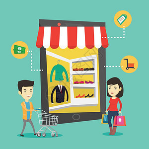 网店插画