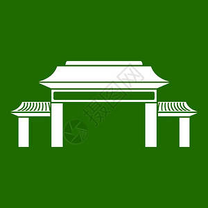 平果白龙塔插画_平果白龙塔卡通_平果白龙塔插图_手绘_板绘_摄图网