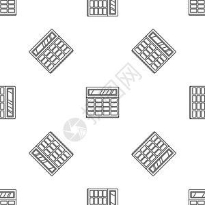 计算器无缝矢量重复图片