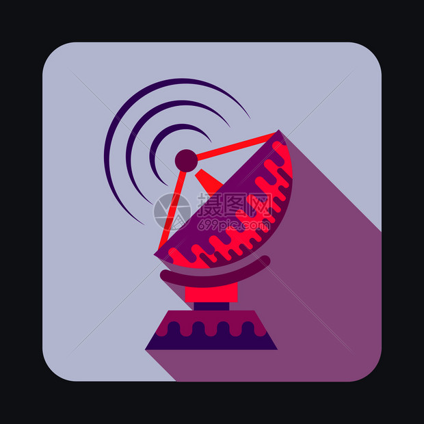 网络设计的抛物线天矢量概念背景的漫画插图抛物线天概念背景卡通风格