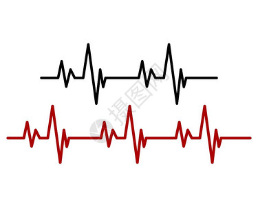 心跳插画