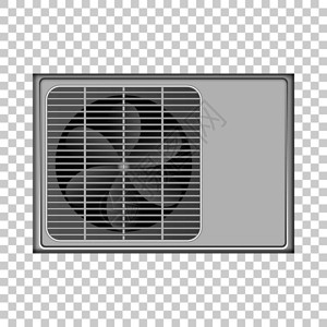 机器开发插画户外空调外机插画插画