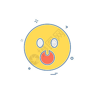 委屈emoji插画