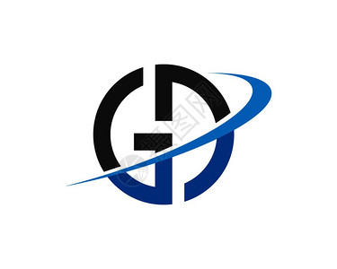 广东海上丝绸之路博物gd字母快速标识图插矢量设计插画