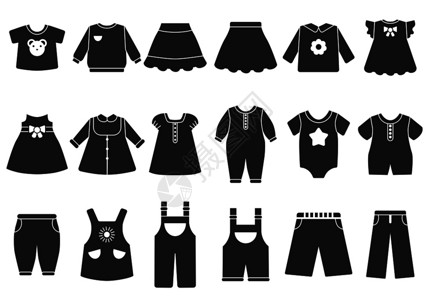 男性喝红酒儿童衣服的单色矢量插图儿童服装婴儿童的插图儿童服装的