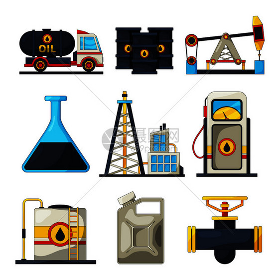 石油工业炼厂生产图例燃料和天然气工业图片