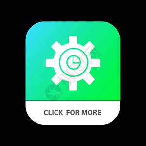 图表营销设备置移动应用程序按钮图片