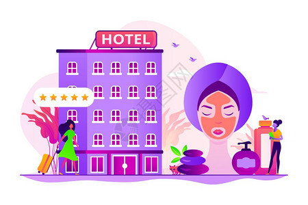 游客评分旅馆美容服务插图图片
